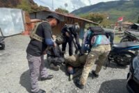 Penangkapan anggota KKB, Konara Enumbi, pembunuhan Brigpol Ronald Enok. Dok: Polri