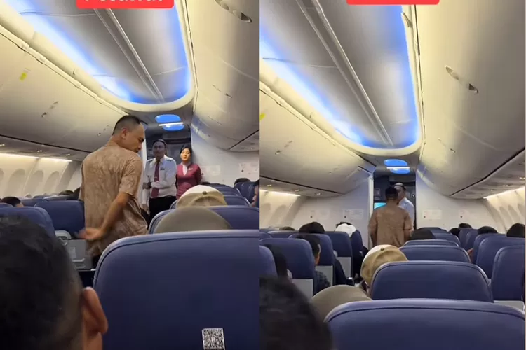 Petugas keamanan Bandara Soetta mengamankan penumpang Lion Air JT-308 yang mengaku bawa bom ke dalam kabin. Aksinya bikin geger penerbangan Jakarta–Kualanamu, Sabtu malam (2/8/2025).