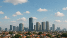 Langit berawan menyelimuti wilayah DKI Jakarta pada 23 Maret 2026 sesuai prakiraan BMKG dengan potensi hujan ringan di Kepulauan Seribu. (Dok-Posnews)