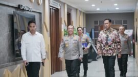 Gerakan Pangan Murah 2025 Polri dan Bulog distribusi beras. (Dok-Istimewa)