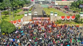 Ilustrasi, BEM SI demo di DPR/MPR RI. Dok: Istimewa