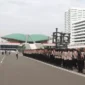 Dok: Personel gabungan TNI-Polri bersiaga untuk mengamankan aksi demonstrasi mahasiswa di Jakarta pada 28 Oktober 2026.
(Posnews/Polri)