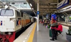 Arus Nataru Membludak, 46 Ribu Penumpang Tinggalkan Jakarta Naik Kereta Api