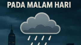 BMKG memprakirakan berawan pagi–sore dan hujan ringan pada malam hari (8/8/2025). (Dok-onlinews)