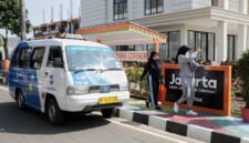 Armada Mikrotrans sebagai transportasi publik di Jakarta.
(Posnews/Kominfo)