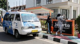 Armada Mikrotrans sebagai transportasi publik di Jakarta.
(Posnews/Kominfo)