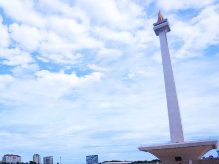 Langit cerah berawan di Jakarta sesuai prakiraan cuaca BMKG 26 September 2025. Dok-Istimewa