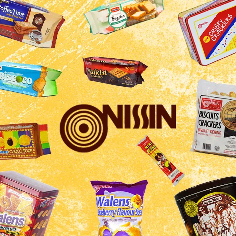 Produk Nissin dan Verlin hadir di rak supermarket Malaysia, membuktikan kualitas makanan Indonesia mampu bersaing di pasar internasional. (Dok-Istimewa)