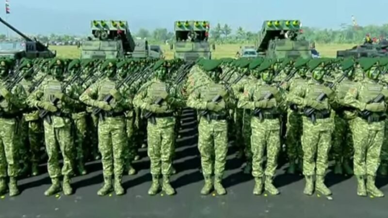 Apel pasukan pelantikan Wakil Panglima TNI. (Dok-Istimewa)