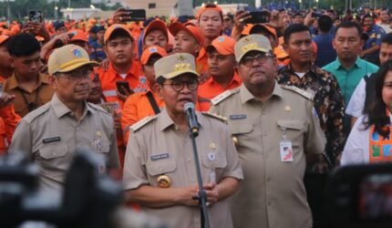 Minggu Pagi Jakarta Bersih! Pramono Kerahkan ASN, PJLP, hingga Warga