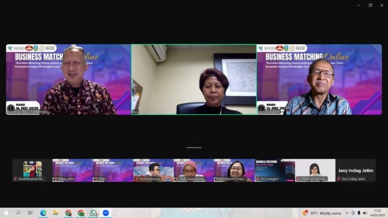 Produk kerajinan anyaman asal Jawa Timur berhasil menembus pasar Malaysia dengan nilai pesanan Rp239,5 juta. (Dok-Kemendag)