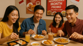 Promo kemerdekaan Agustus 2025 dari berbagai restoran dan brand makanan, berlaku hingga 31 Agustus 2025. (Dok-onlinews)