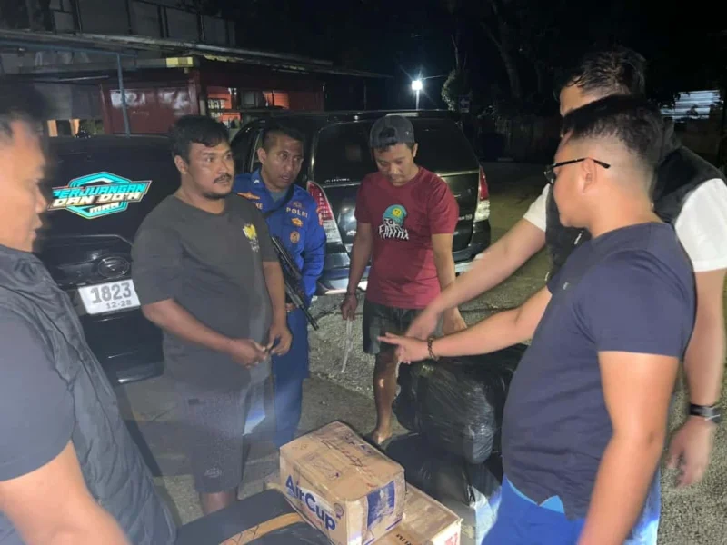 Polisi Airud mengamankan 50 ribu benih lobster ilegal hasil penyelundupan di Cianjur senilai Rp7,5 miliar. Dok-Polri