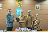 Pengurus AMKI Pusat bersama Dewan Pers dalam audiensi di Jakarta, Jumat (12/9/2025). Dok-Posnews