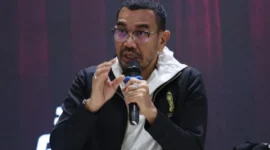 Arya Sinulingga komentar soal sanksi FIFA terhadap Malaysia. Dok: timnasco