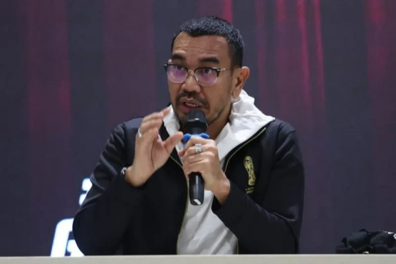 Arya Sinulingga komentar soal sanksi FIFA terhadap Malaysia. Dok: timnasco