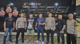 Polisi amankan pria Bekasi alias Kece tersangka penganiayaan kurir COD Rp30 ribu. Dok: Istimewa