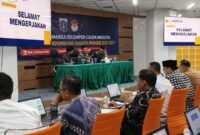 Calon anggota Komisi Informasi DKI Jakarta mengikuti psikotes di Gedung BKN Pusat. Dok: Posnews