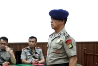 Bripka Rohmad didemosi 7 tahun oleh KKEP Polri terkait kematian driver ojol Affan Kurniawan saat demonstrasi di Pejompongan, Jakarta. (Dok-Istimewa)