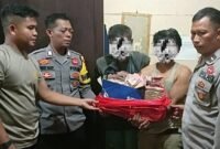 Polisi Lamandau mengamankan dua pelaku pencurian Rp1 miliar yang kabur ke hutan dan tertangkap setelah kelaparan. Foto, Dok-Istimewa