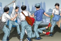 Ilustrasi - Tawuran Pelajar. Dok-Istimewa
