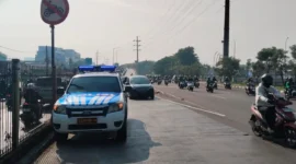 Polisi melakukan olah TKP kecelakaan maut di Fly Over Pesing Jakarta Barat. Dok: Polri