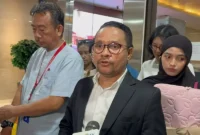 Kuasa hukum Laras, Abdul Gafur Sangadji, menjelaskan proses restorative justice di Bareskrim Polri. Dok-Istimewa