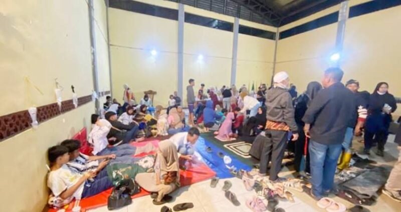 Siswa korban keracunan MBG dirawat di Puskesmas Cipongkor, Bandung Barat. Dok: Istimewa