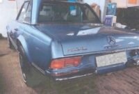 Mobil Mercedes-Benz 280 SL milik eks BJ Habibie yang dieli Ridwan Kamil di Jakarta. (Dok-Ilustrasi)