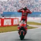 Marc Marquez rayakan gelar juara dunia MotoGP 2025 di Motegi Jepang. Dok: Alpines Star