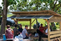 Brigjen Arif Densus 88 meninjau lahan pertanian PT Sang Hyang Seri Subang. Dok: Polri