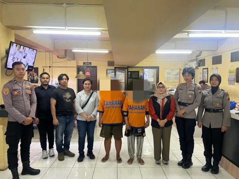 Polisi tangkap Ayah Juna dan pasangannya terkait penganiayaan anak di Jakarta Selatan. Dok-Polri
