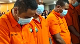 Polisi Polda Metro Jaya melakukan koordinasi untuk memburu EG buronan kasus pembunuhan Kepala BRI Cempaka Putih. Dok: Istimewa