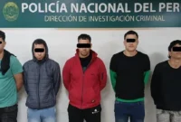 Polisi Peru mengamankan tersangka pembunuhan diplomat Indonesia Zetro Leonardo Purba di Lima, anggota geng Los Maleantes del Cono. Foto: X/National Police of Peru