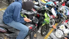 Ilustrasi, Pencuri sepeda motor. Dok-Istimewa