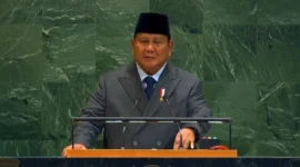 Presiden Prabowo Subianto berpidato di Sidang Majelis Umum PBB 2025. Dok: Setpres RI