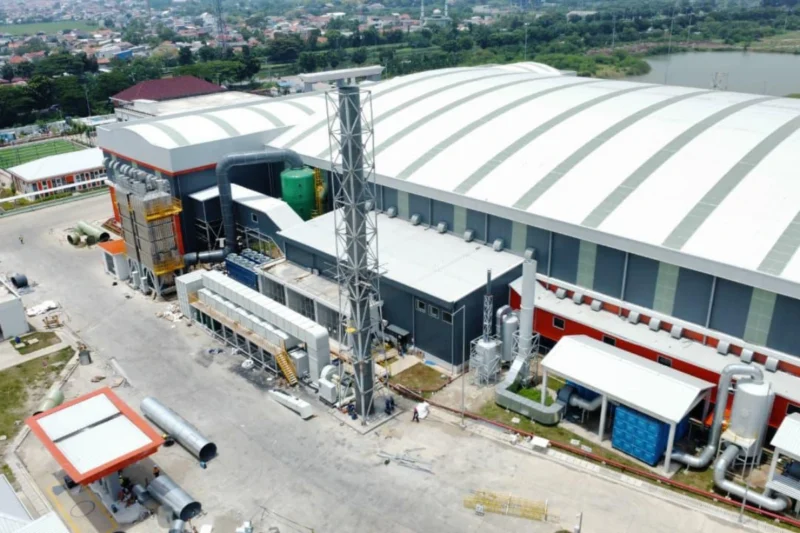 RDF Plant Rorotan Jakarta Utara sebagai solusi pengelolaan sampah ibu kota. Dok: Kominfo DKI JKT