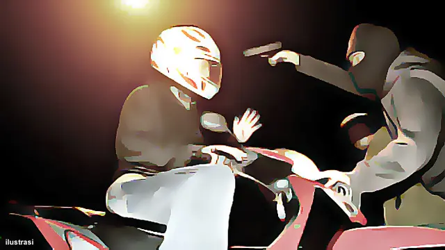 Rampok Bersenpi Gasak Motor di Kembangan, Polisi Buru Pelaku. Foto Ilustrasi/Istimewa