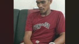 Pelaku pembunuhan sadis Hijrah, Risman (33) ditangkap polisi di Pasangkayu Sulbar.
