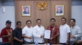 Solidaritas Nelayan Indonesia (SNI) menyampaikan 14 Tuntutan Aspirasi Rembuk Nelayan 2025 untuk diteruskan ke Presiden RI Prabowo Subianto. Dok: Posnews