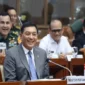 Menteri Pertahanan Sjafrie Sjamsoeddin menyampaikan rencana pelatihan Komcad bagi ASN di Pusat Kompetensi Bela Negara.  (Posnews/Kemenhan RI)