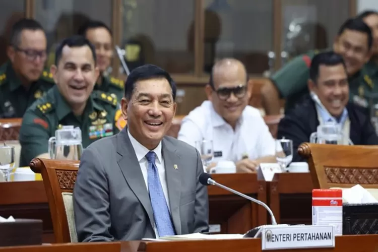 Menhan RI Ad Interim Sjafrie Sjamsoeddin  menggantikan Budi Gunawan. Dok-Kemhan RI.