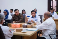 Direktur Utama Transjakarta Welfizon Yuza memberikan keterangan pers audit KNKT. Dok:Istimewa
