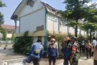 Atap SMKN 1 Cileungsi, Bogor, ambruk. Dok-Istimewa