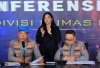 Komnas HAM memantau gelar perkara kematian driver ojol Affan Kurniawan di Mabes Polri, Jakarta, 2 September 2025.. (Dok-Polri)