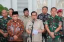Gubernur DKI Jakarta Pramono Anung memberikan keterangan terkait dampak konflik Timur Tengah terhadap ekonomi Jakarta. (Posnews/Kominfo)