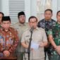 Gubernur DKI Jakarta Pramono Anung memberikan keterangan terkait dampak konflik Timur Tengah terhadap ekonomi Jakarta. (Posnews/Kominfo)