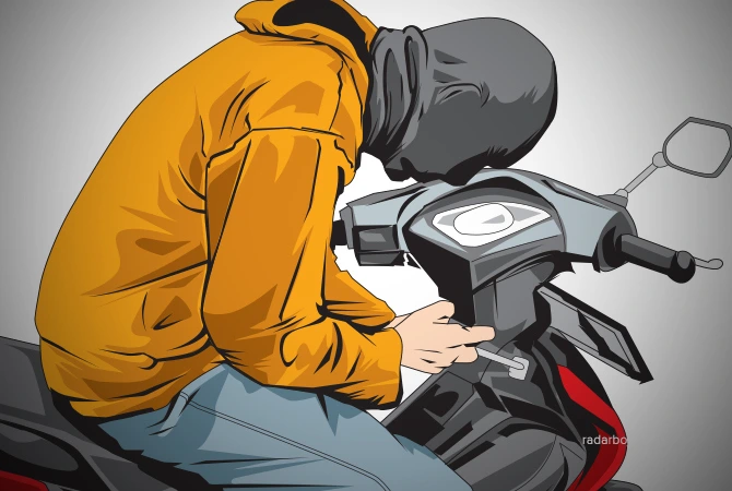 Ilustrasi - Pencurian Kendaraan Bermotor (Curanmor). Dok: Istimewa