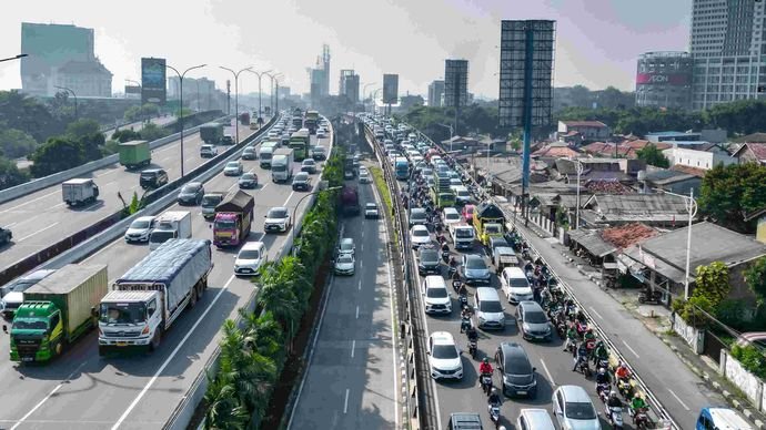 Lalu Lintas DKI Jakarta. Dok-Kominfo DKI