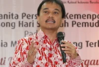 Roy Suryo menegaskan penyelidikan dugaan ijazah palsu Jokowi yang disebut dicetak di Pasar Pramuka. Dok- Istimewa